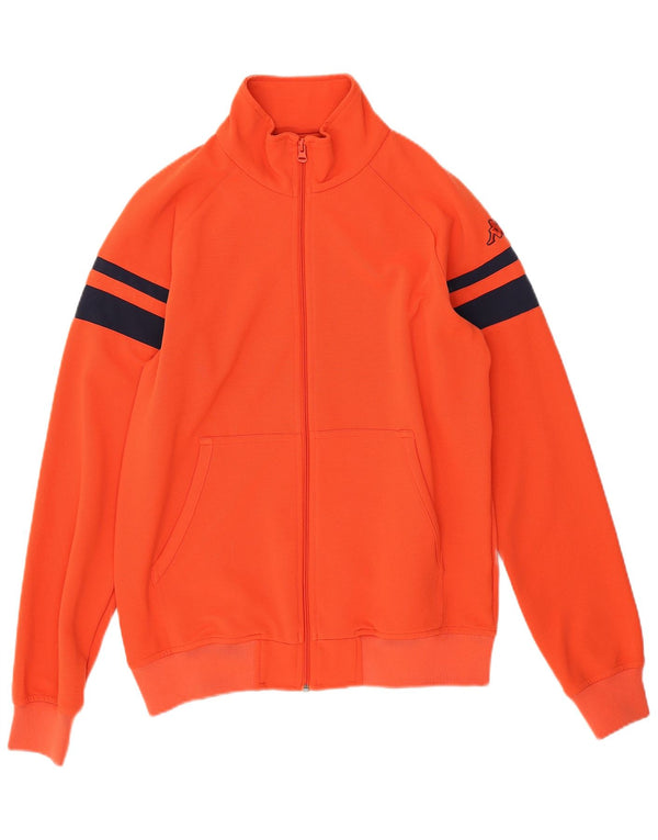 Kappa Mens Treino Top Jacket Medium Red Colourblock Poliéster