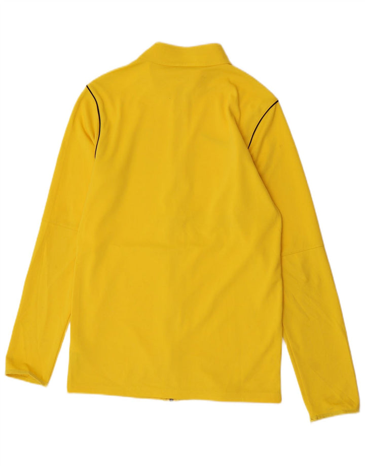 Nike Mens Tracksuit Top Jacket Pequeno Poliéster Amarelo