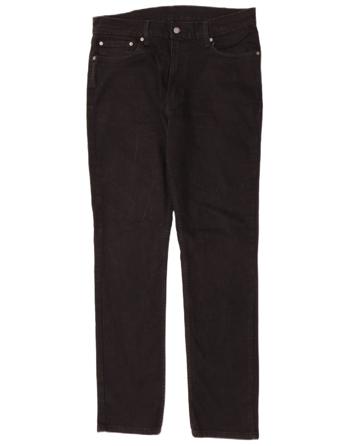 Levi's Masculino 511 Slim Jeans W36 L34 Algodão Preto