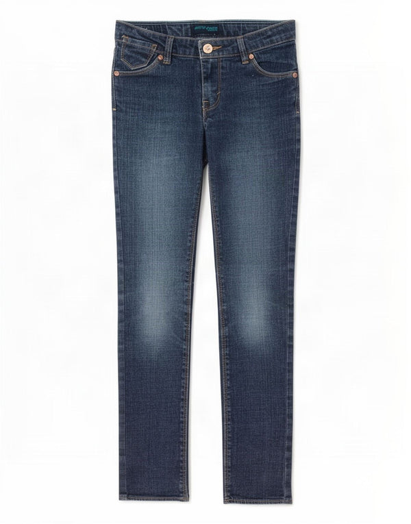 Jeans skinny para meninas Levi's 9-10 anos W26 L26 Azul Ramie
