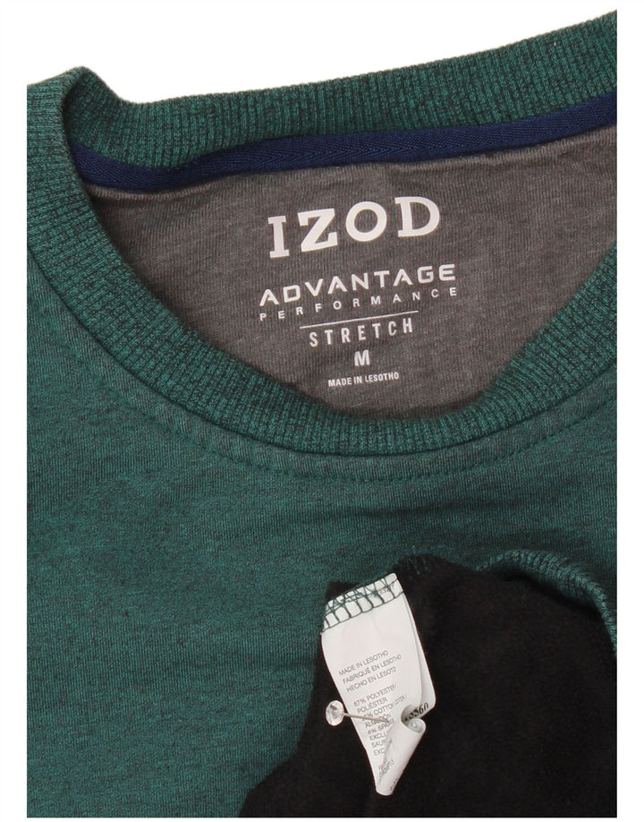 IZOD moletom masculino jumper poliéster verde médio
