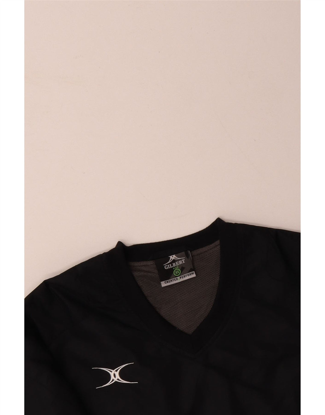 Jaqueta corta-vento masculina VINTAGE UK 34 XS poliéster cinza