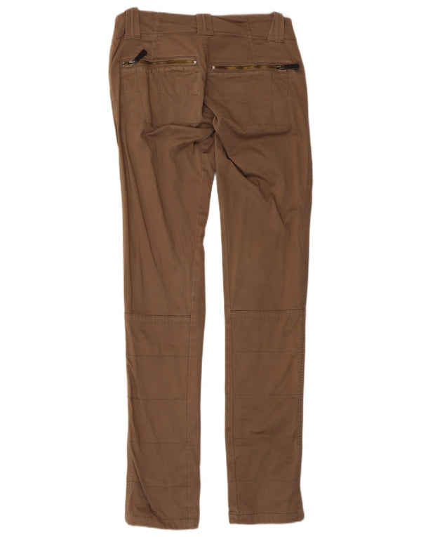 Calça cargo slim feminina Diesel W28 L33 algodão marrom