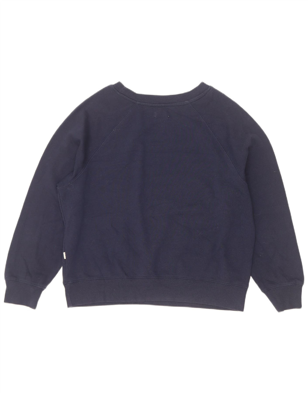 Saltrock moletom feminino gráfico jumper Reino Unido 12 algodão azul marinho médio