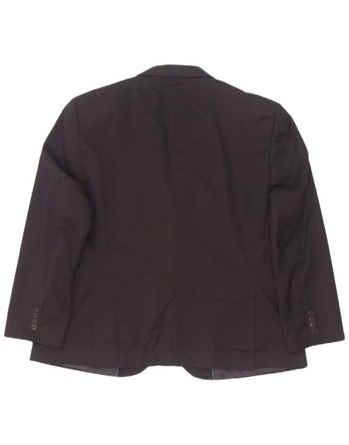 Jaqueta blazer masculina de 2 botões Marks & Spencer EU 50 médio azul marinho