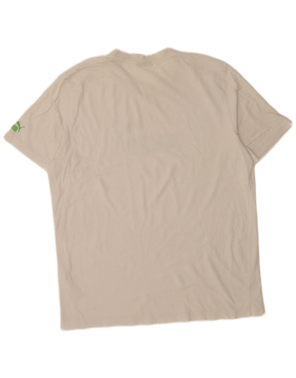Puma Camiseta Masculina Graphic Top Grande Branco