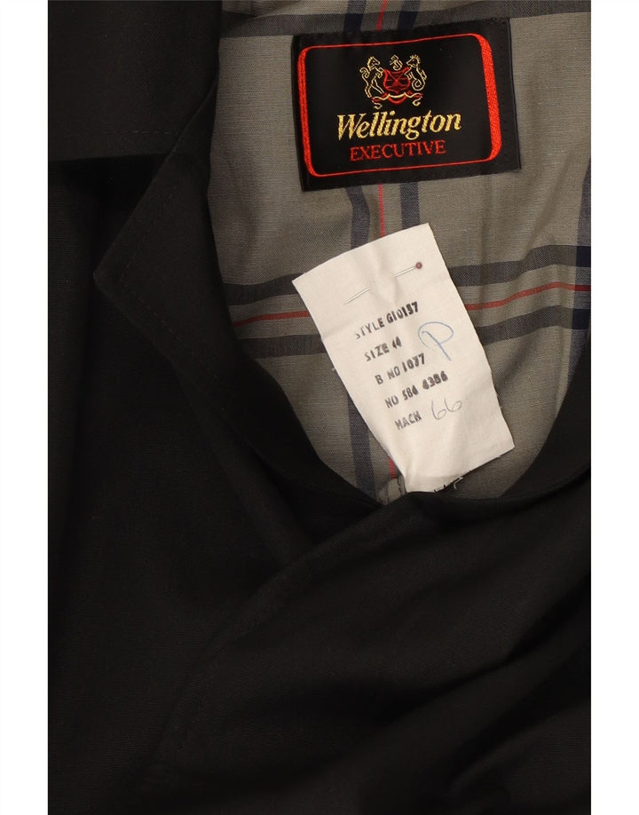 Casaco impermeável masculino WELLINGTON UK 44 2XL poliéster preto
