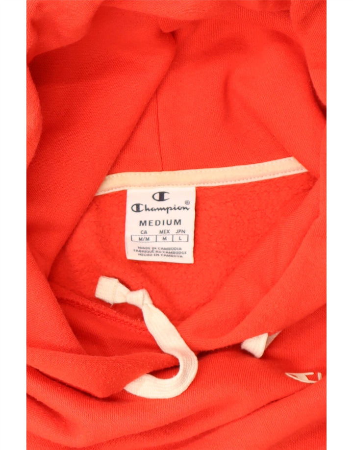 CHAMPION Suéter feminino com capuz e corte UK 14 vermelho médio