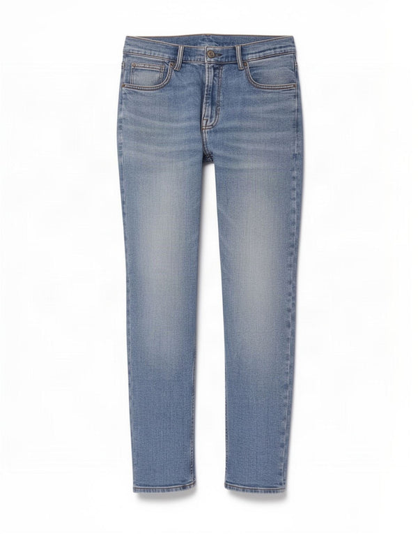 Zara Mens Slim Jeans EU 44 Grande W34 L31 Azul Algodão