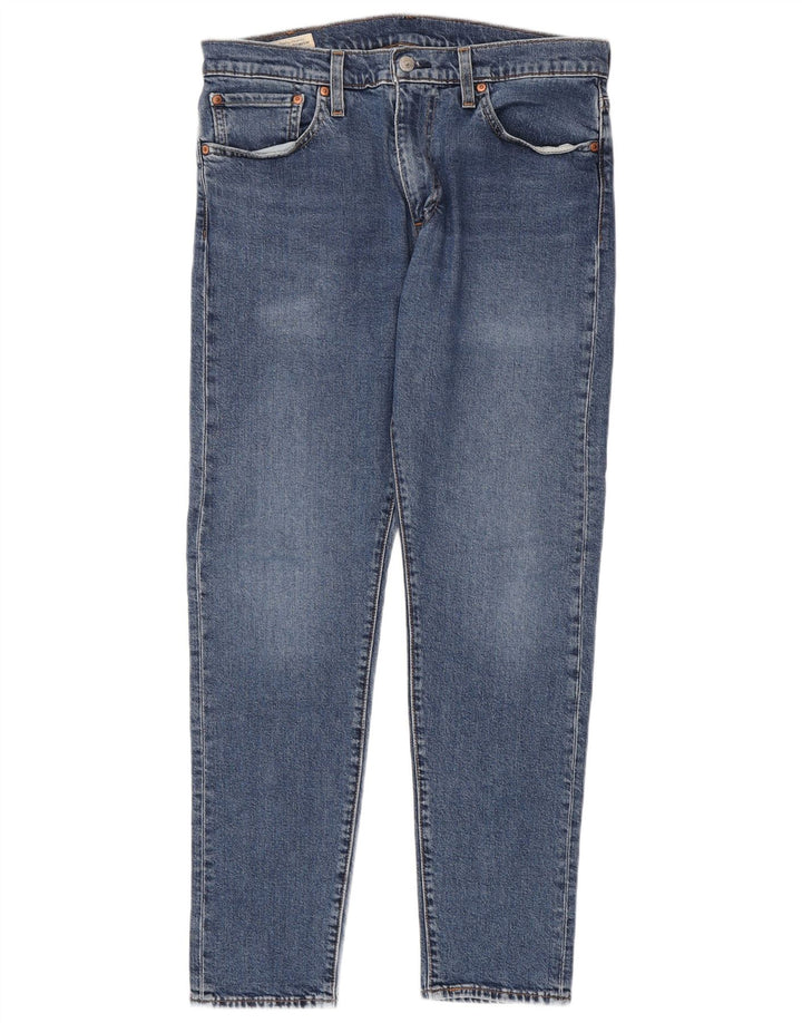 Calça jeans masculina Levi's 512 Slim Tapered W33 L32 azul algodão