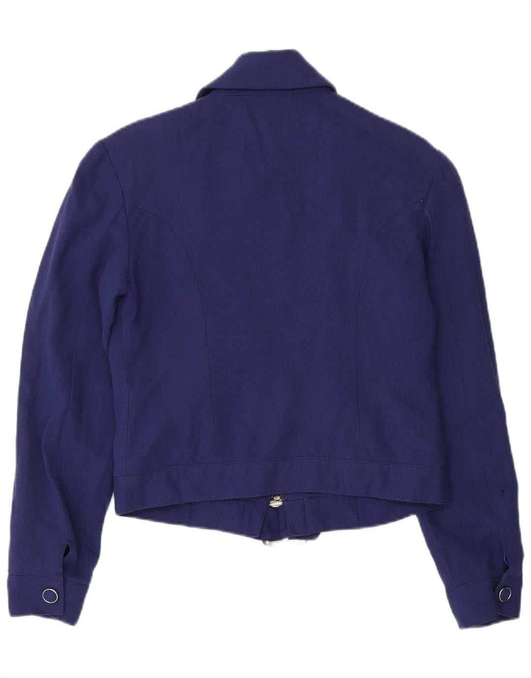 Magia Womens Soho Bomber Jacket UK 10 Pequeno Azul Marinho