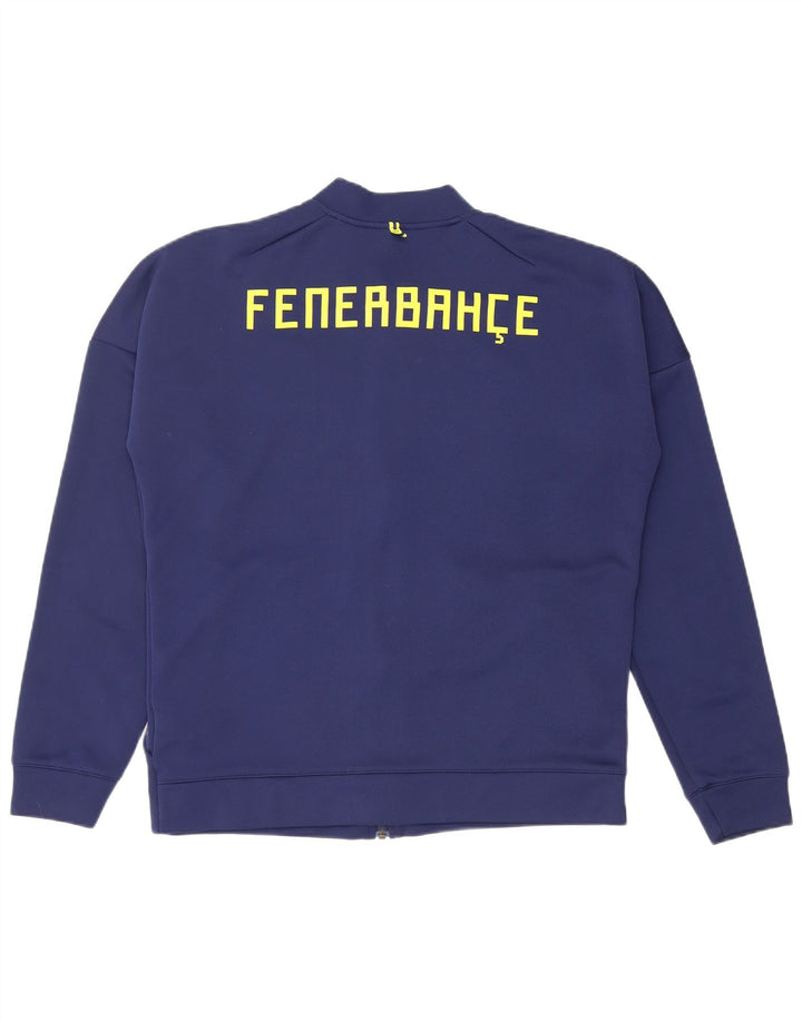 ADIDAS Mens Graphic Tracksuit Top Jacket Médio Azul Marinho Poliéster