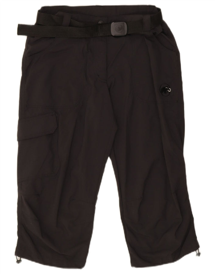 Bermuda feminina Cargo Mammut EU 40 Médio W30 Preto Poliamida