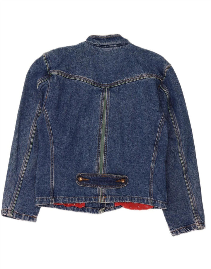 Jaqueta jeans feminina KEN MARSHAL IT 44 algodão azul médio