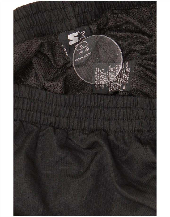 Calça de treino Starter Menino 14-15 Anos XL Preto Colorblock Poliéster