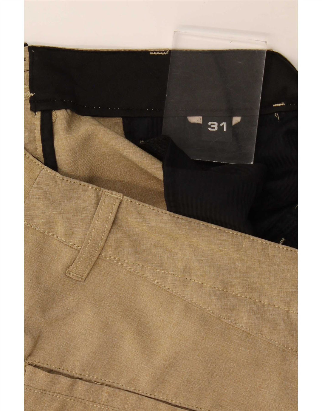 Volcom Mens Cargo Shorts W31 Médio Bege