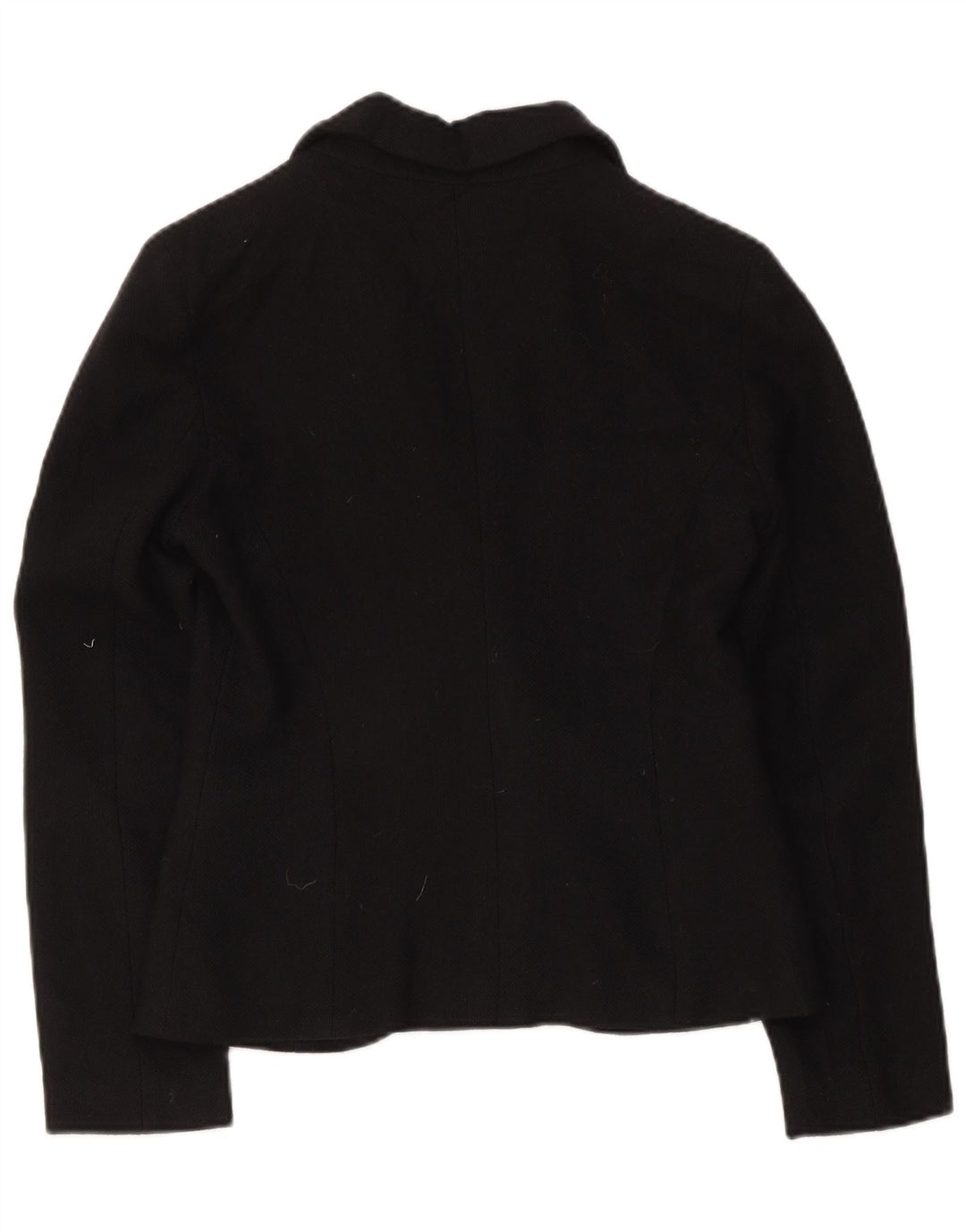 Jaqueta blazer feminina Penny Black com peito duplo Reino Unido 12 algodão médio