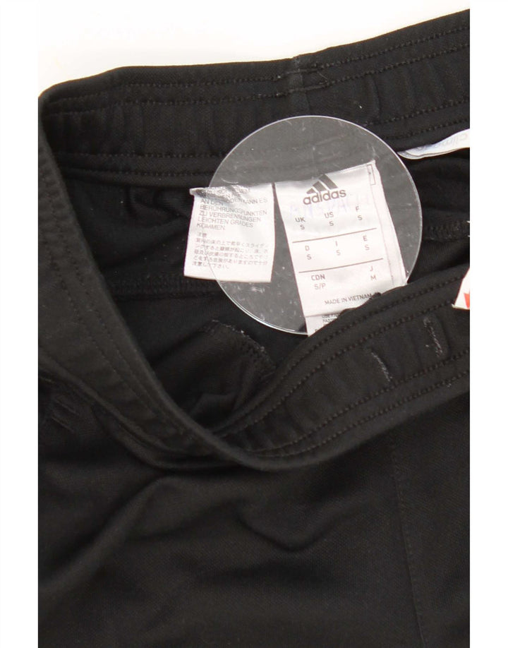 Calça Adidas Climalite Feminina UK 10 Pequena Poliéster Preto