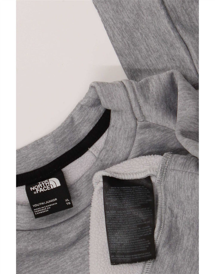 Camisola The North Face Boys 14-15 Anos XL Cinzento Poliéster