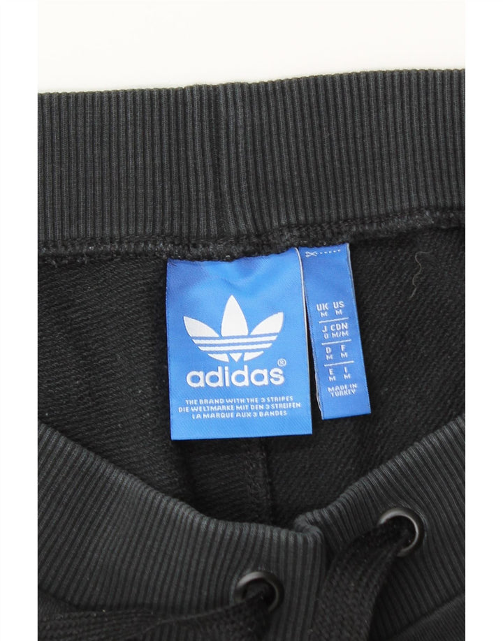 Adidas Mens Sport Shorts Médio Algodão Preto