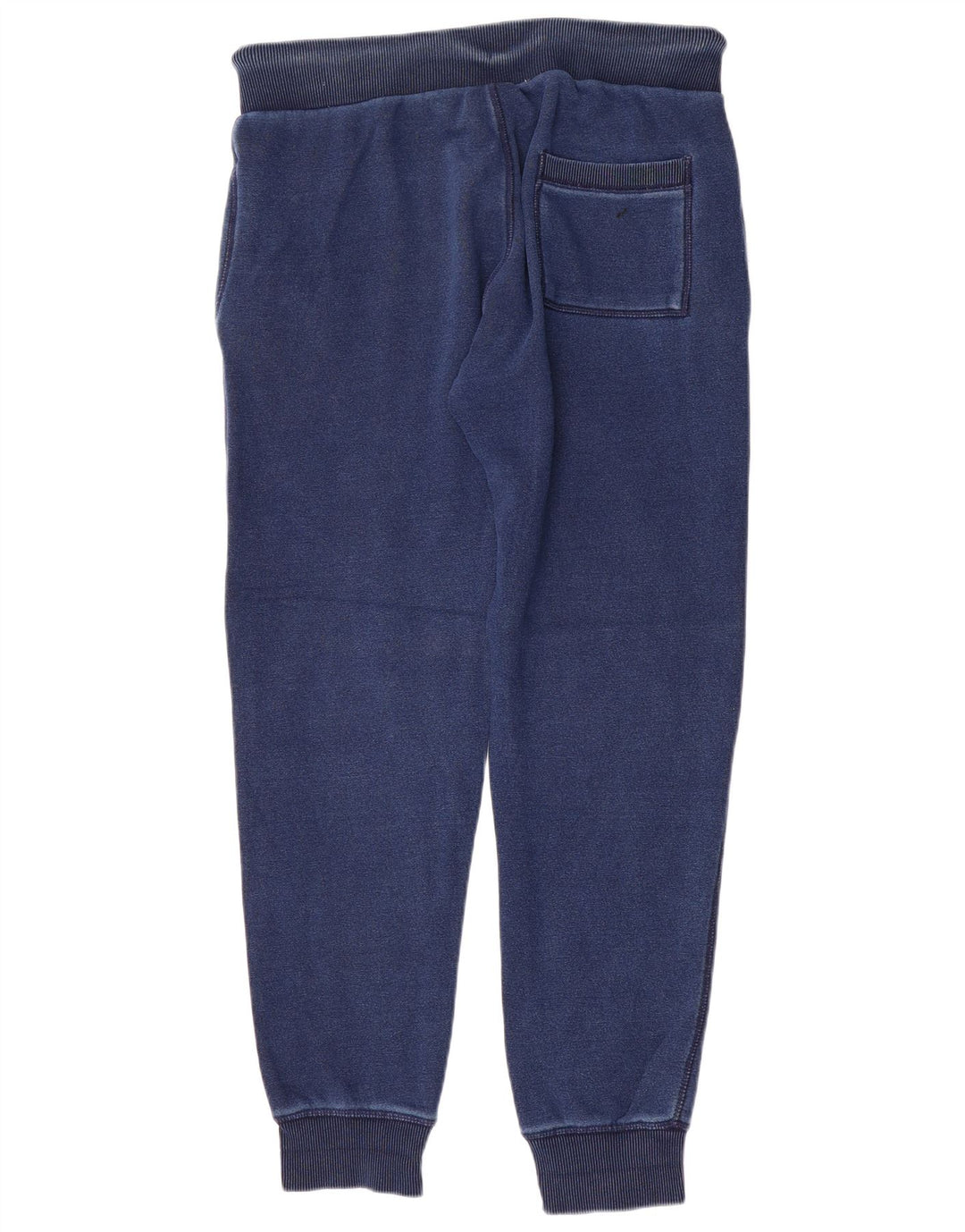 Calça de treino masculina Superdry joggers poliéster azul marinho pequeno