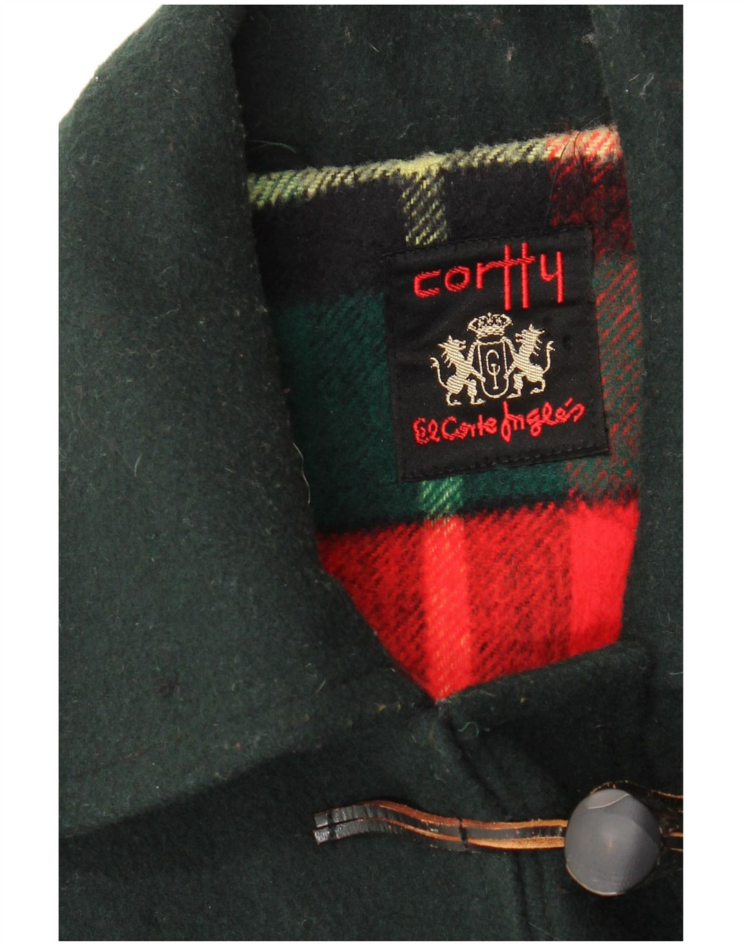 Casaco Duffle Feminino VINTAGE UK 18 XL Verde