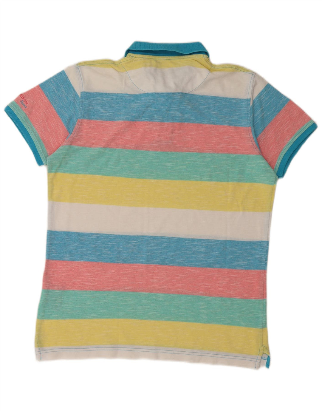Camisa polo masculina HARMONT & BLAINE grande algodão listrado multicolorido