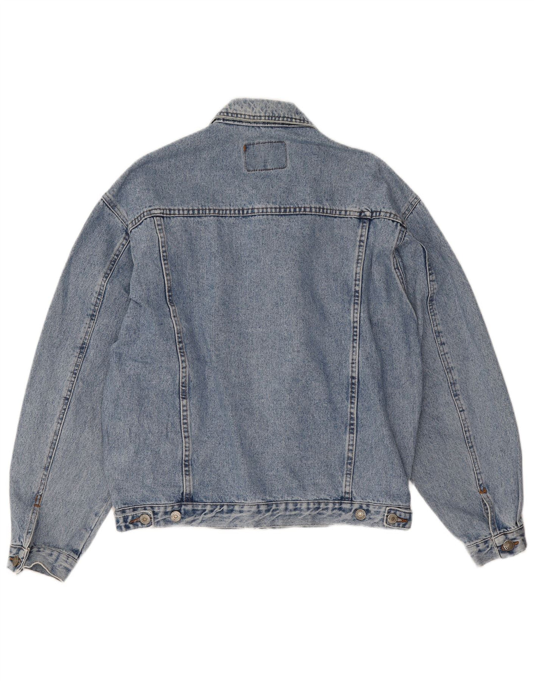 Jaqueta jeans masculina Casucci UK 40 grande azul