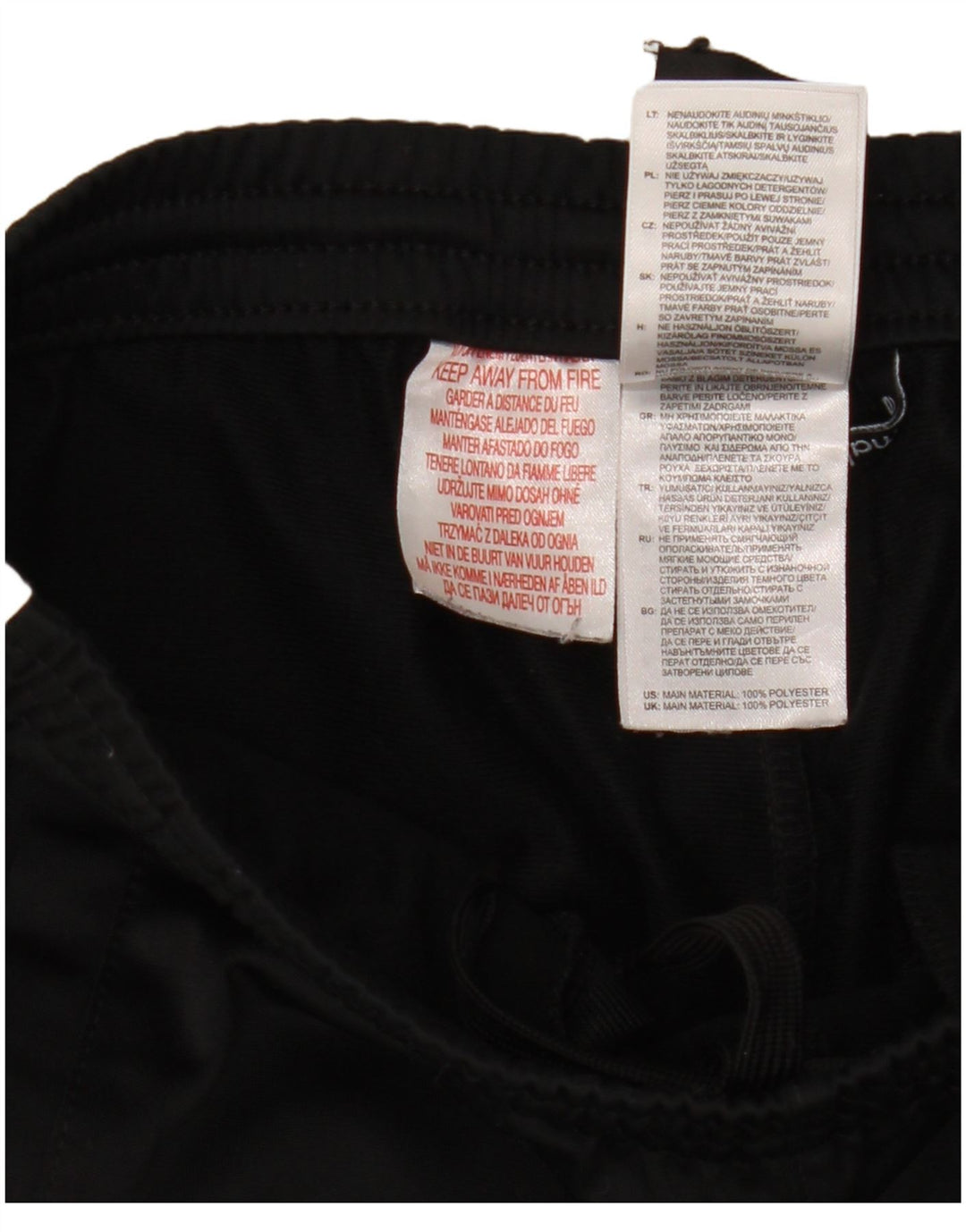 Adidas meninos calças de treino joggers 11-12 anos preto poliéster