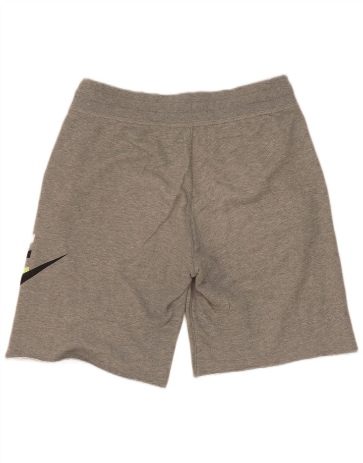 Shorts esportivos gráficos masculinos Nike pequeno algodão cinza