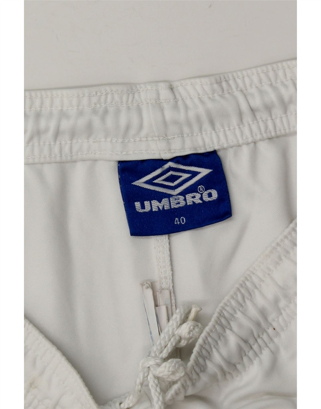 Umbro Mens Sport Shorts XL Poliéster Branco