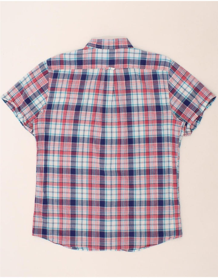 IZOD Mens Classics Relaxed Fit Short Sleeve Shirt Large Multicoloured Vintage Izod and Second-Hand Izod from Messina Hembry 