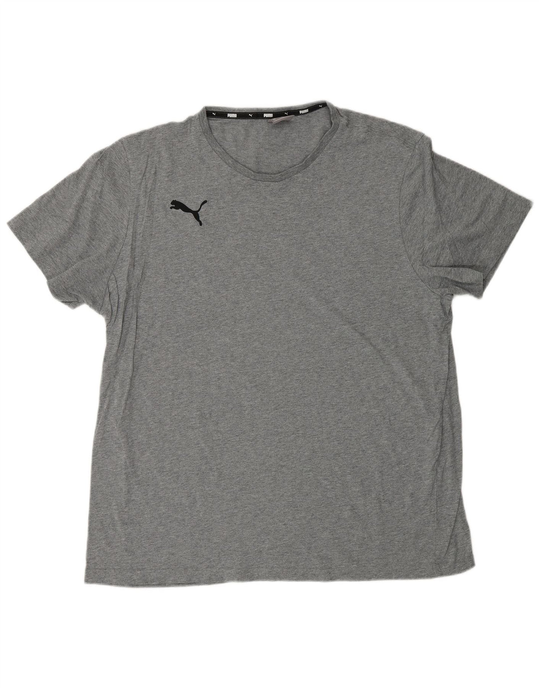 Camiseta masculina PUMA Top 2XL cinza manchado