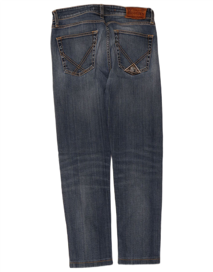 Calça jeans reta masculina Roy Rogers W30 L26 algodão azul