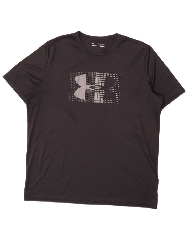 Camiseta masculina Under Armour Heat Gear Graphic Top 2XL preta