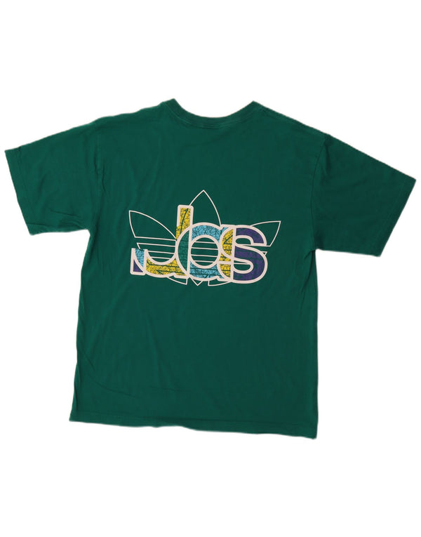 Camiseta Adidas Masculina Graphic Top Verde Médio