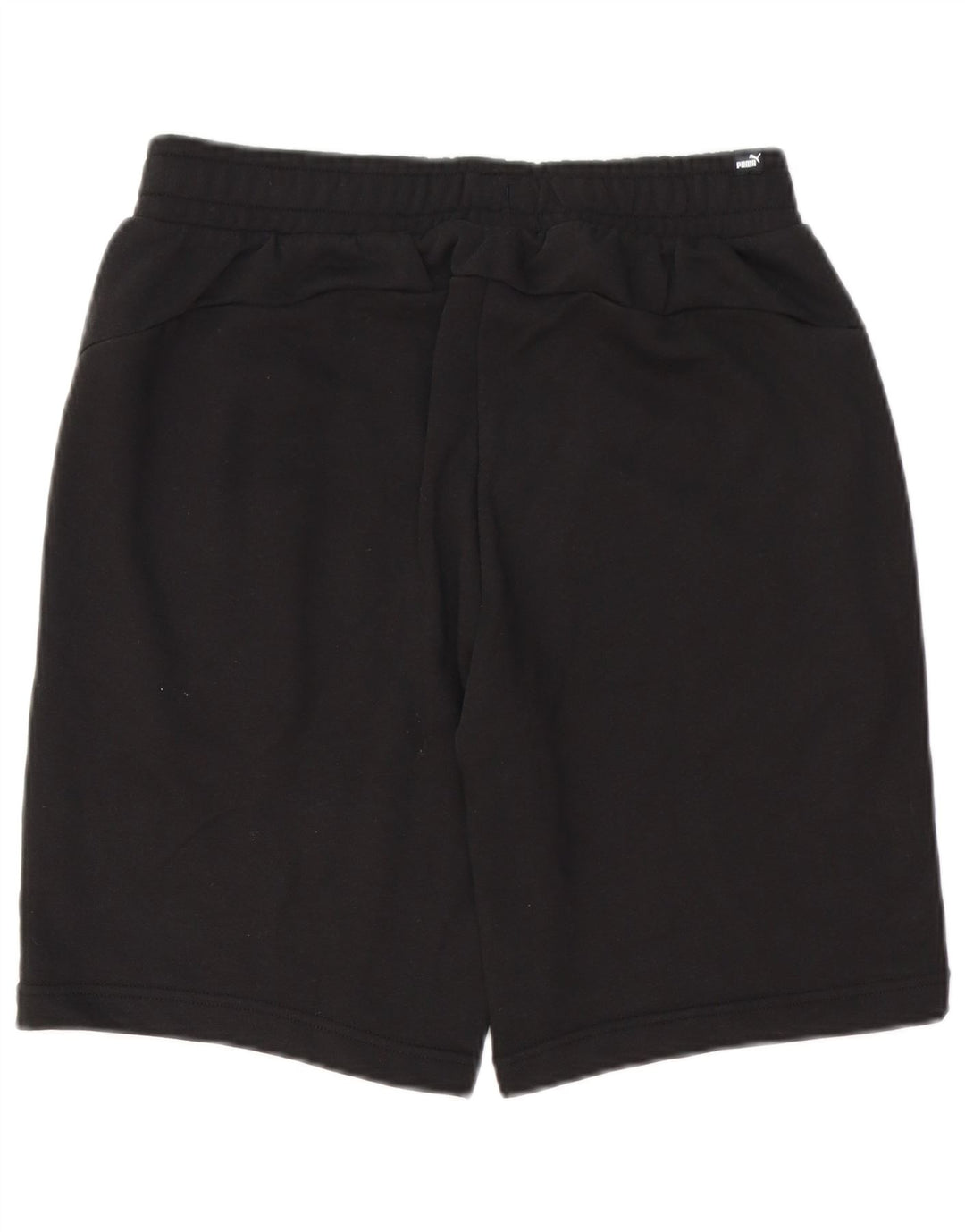 Shorts esportivos masculinos Puma médio preto algodão