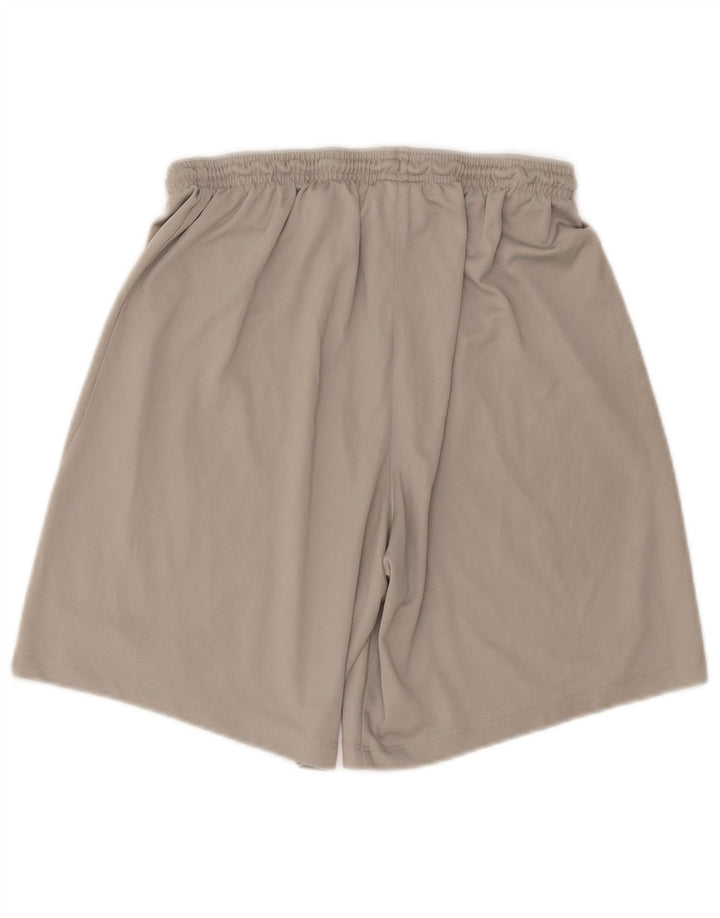 Shorts esportivos masculinos Nike Dri Fit grande poliéster cinza