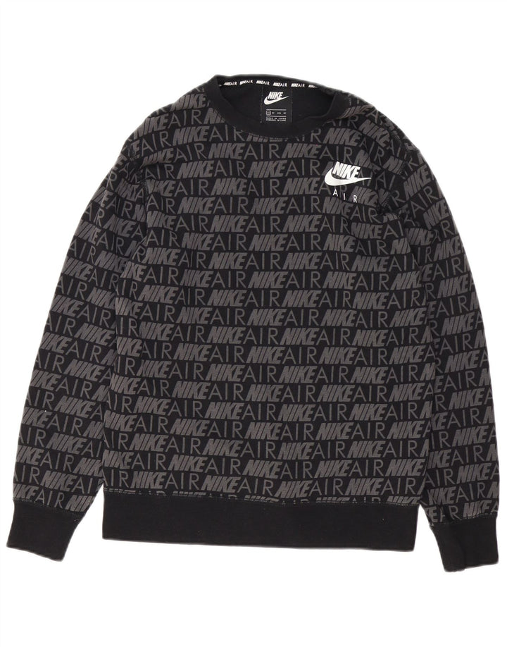 Moletom gráfico masculino Nike Jumper XS algodão preto