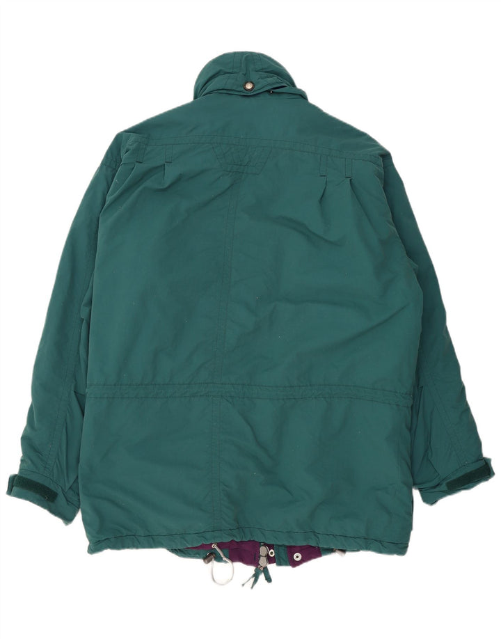 Jaqueta de esqui masculina Tenson com capuz UK 42 XL verde