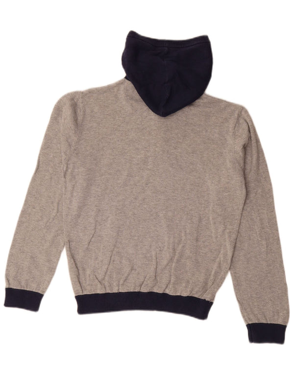 Timberland Meninos Graphic Hooded Jumper 11-12 Anos XS Cinza Colorblock