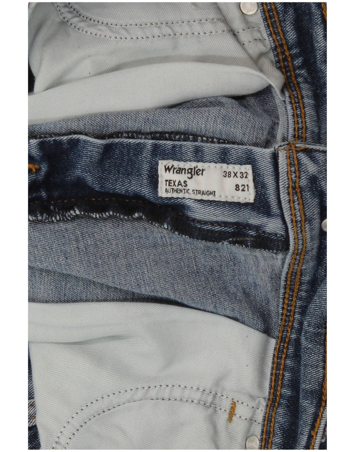 Shorts jeans Wrangler masculino Texas W38 XL azul
