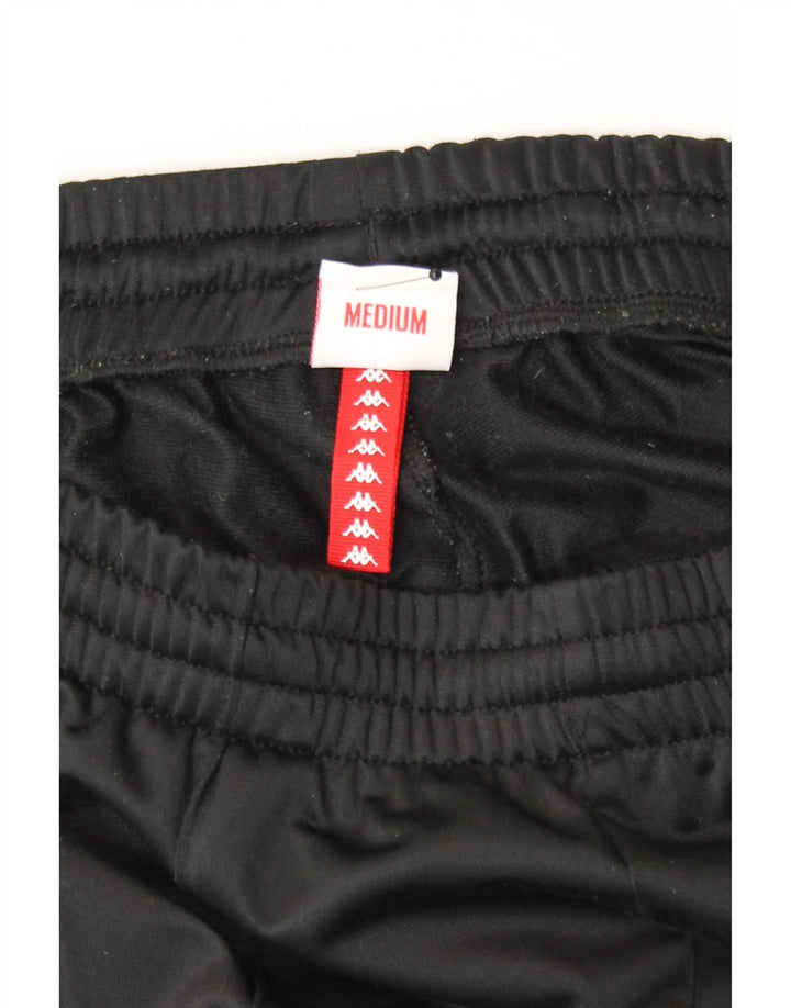 Calça de treino masculina Kappa Graphic Joggers médio preto
