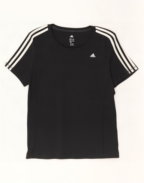 Camiseta Adidas Climalite Feminina Top UK 18 XL Preto Poliéster