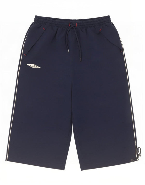 Bermuda esportiva Umbro Boys Graphic Bermuda 12-13 Anos XL Azul Marinho Poliéster
