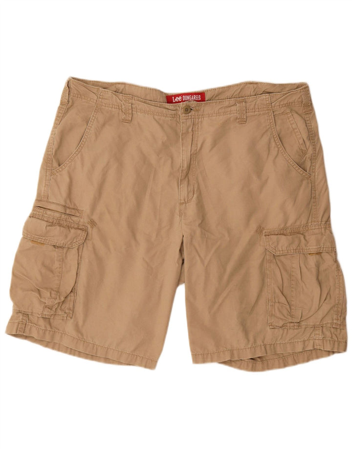 Lee Mens Dungarees Cargo Shorts W40 XL Bege