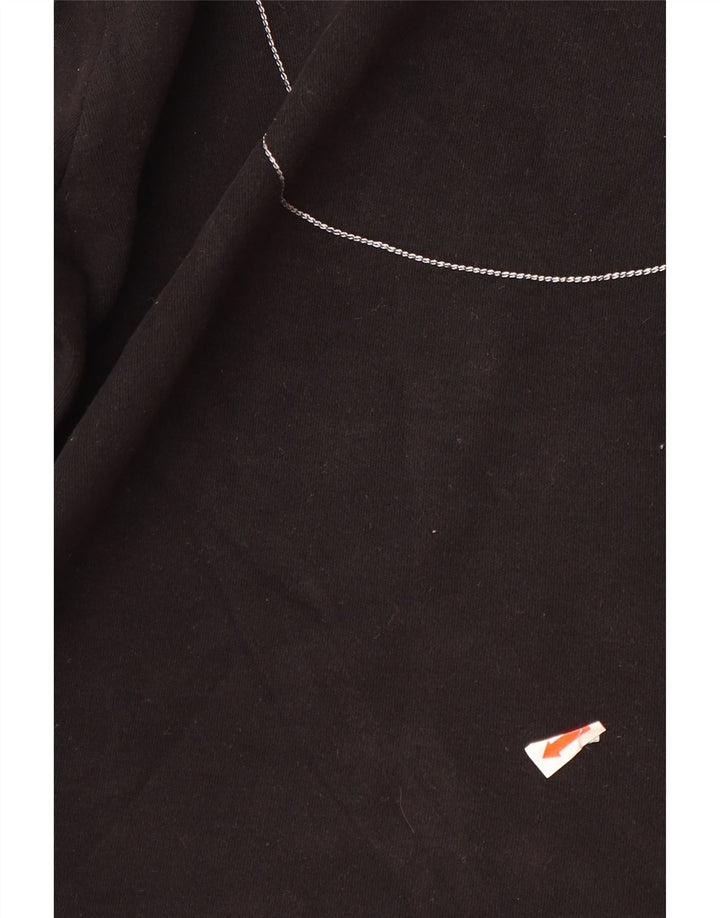 Suéter feminino LEVI'S com gola tartaruga, 13-14 anos, algodão preto