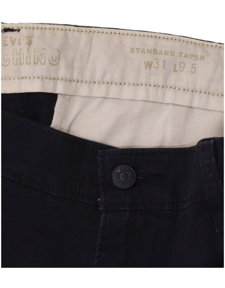 Shorts Chino Masculino Padrão Levi's W31 Algodão Azul Marinho Médio