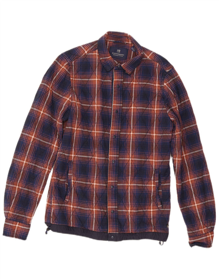 Camisa masculina de flanela Lumberjack Scotch & Soda média xadrez multicolorida