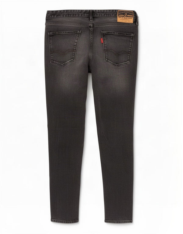 Replay Mens Slim Jeans W36 L32 Cinza Algodão